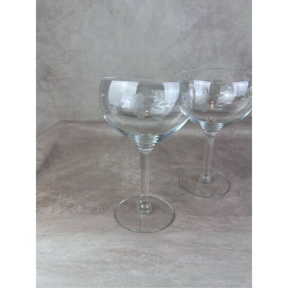Vintage Princess House Wine Glasses Set of 4 - Picture 2 of 6